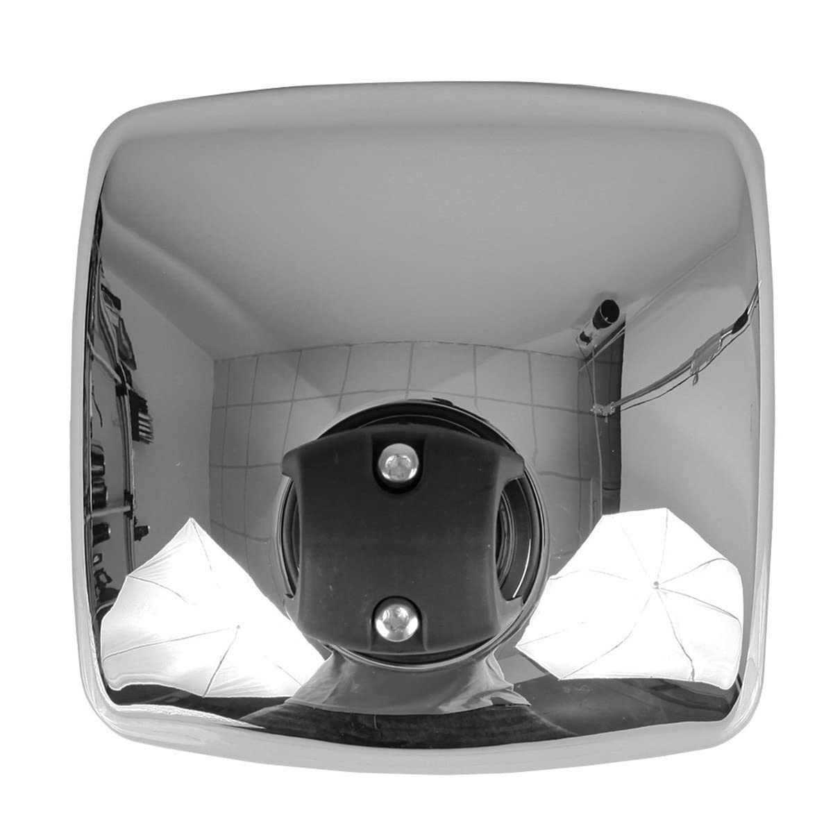 International 4300/4400/7400+ Wide - Angle Lower Mirror (Chrome/Black) - RoadWest Truck Parts - B09SHJGC33 - High Soar