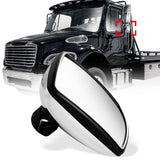 International 4300/4400/7400+ Wide - Angle Lower Mirror (Chrome/Black) - RoadWest Truck Parts - B09Y535R66 - High Soar