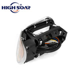 International 5900/9200/9400 LED Projector Headlights Pair – High/Low Beam - RoadWest Truck Parts - B09M6BPXZ51 - High Soar