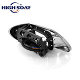 International 5900/9200/9400 LED Projector Headlights Pair – High/Low Beam - RoadWest Truck Parts - B09M6BPXZ51 - High Soar