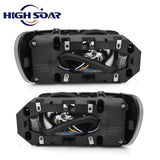 International 5900/9200/9400 LED Projector Headlights Pair – High/Low Beam - RoadWest Truck Parts - B09M6BPXZ51 - High Soar