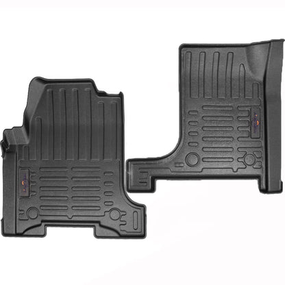 International 7600/7700/8600/HV513/HV613 Floor Mats – Custom Fit (Front Set) - RoadWest Truck Parts - B09Z6KCSDK - High Soar