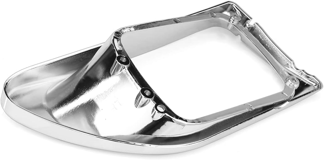 International 9200/9400/5900 Headlight Bezel Pair – Chrome (Driver & Passenger) – OE Replacement - RoadWest Truck Parts - B09YM3HZBR - High Soar