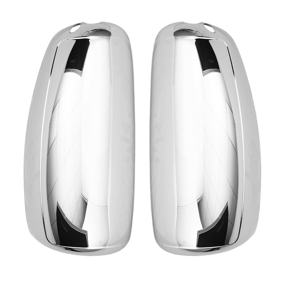 International 9200/9400/9900I Door Mirror Covers Pair – Chrome (Driver & Passenger) - RoadWest Truck Parts - B09V551QN2 - High Soar