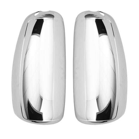 International 9200/9400/9900I Door Mirror Covers Pair – Chrome (Driver & Passenger) - RoadWest Truck Parts - B09V551QN2 - High Soar