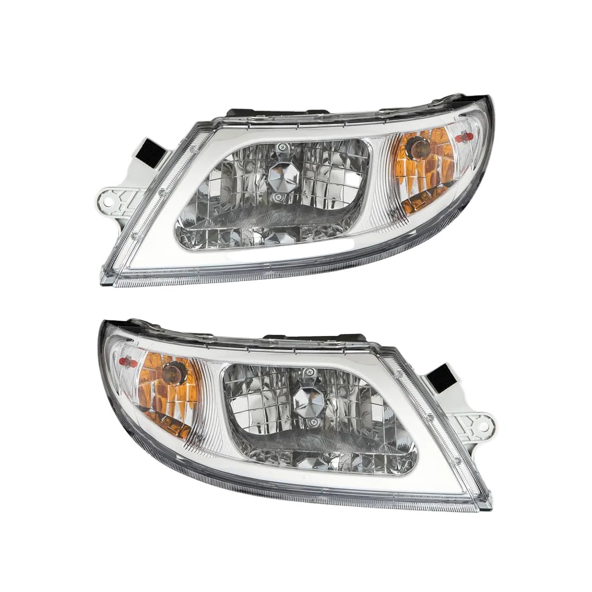 International Harvester 3200–8600 LED Headlight Assembly (2002–2018) - RoadWest Truck Parts - B08DXCYT45 - High Soar