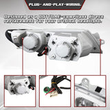 International Harvester 3200–8600 LED Headlight Assembly (2002–2018) - RoadWest Truck Parts - B0B4J7TYYB - High Soar