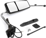 International ProStar Door Mirror – Chrome Heated Power, Door Mount (2002–2018) - RoadWest Truck Parts - B09T6QP723 - High Soar