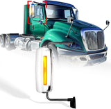 International ProStar Door Mirror – Chrome Heated Power, Door Mount (2002–2018) - RoadWest Truck Parts - B09T6SSH81 - High Soar