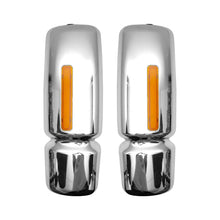 International ProStar/WorkStar Door Mirror Covers Pair – Chrome (Driver & Passenger) - RoadWest Truck Parts - B09WV6M24K - High Soar