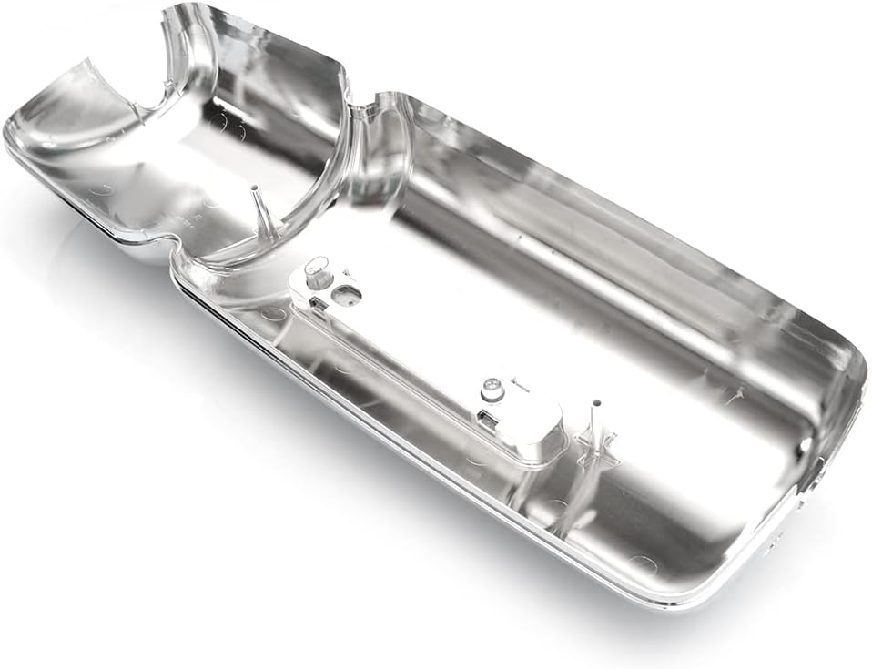 International WorkStar Mirror Covers – Chrome w/ Reflector (2002–2018) - RoadWest Truck Parts - B09WV836P1 - High Soar