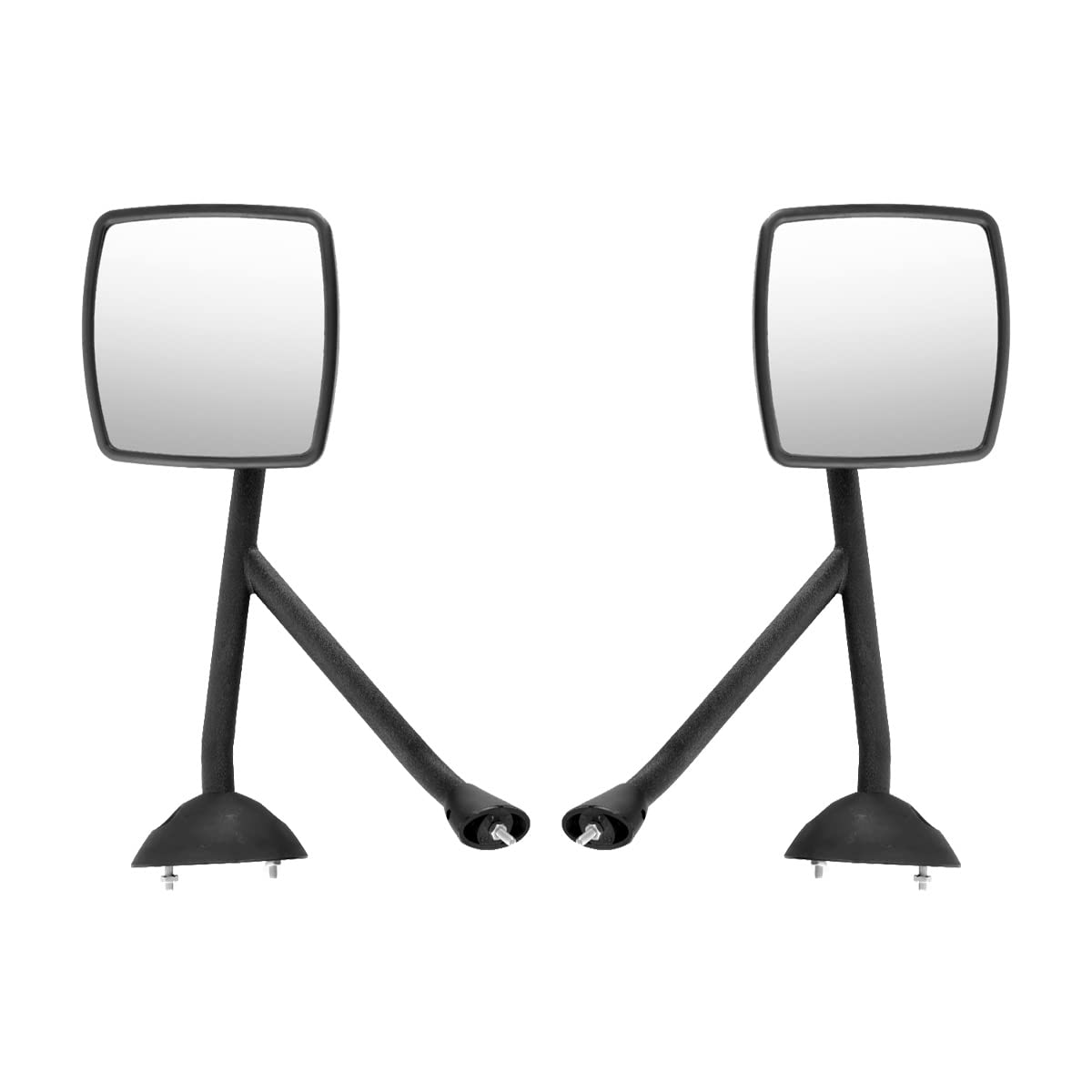 International WorkStar/DuraStar Hood Mirror Pair – Black (Fits 4300–8500 Series) - RoadWest Truck Parts - B0BJD96QJS - High Soar