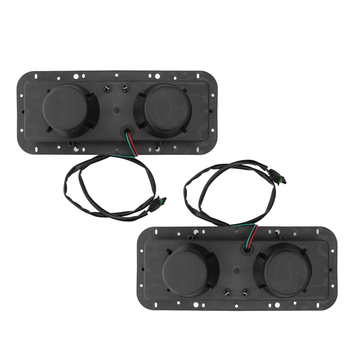 Kenworth 4×6 Headlight Housing Base + Harness – T400/T600/T800/W900/K100/C500 (LED) - RoadWest Truck Parts - MZ-10-3350-05 - High Soar