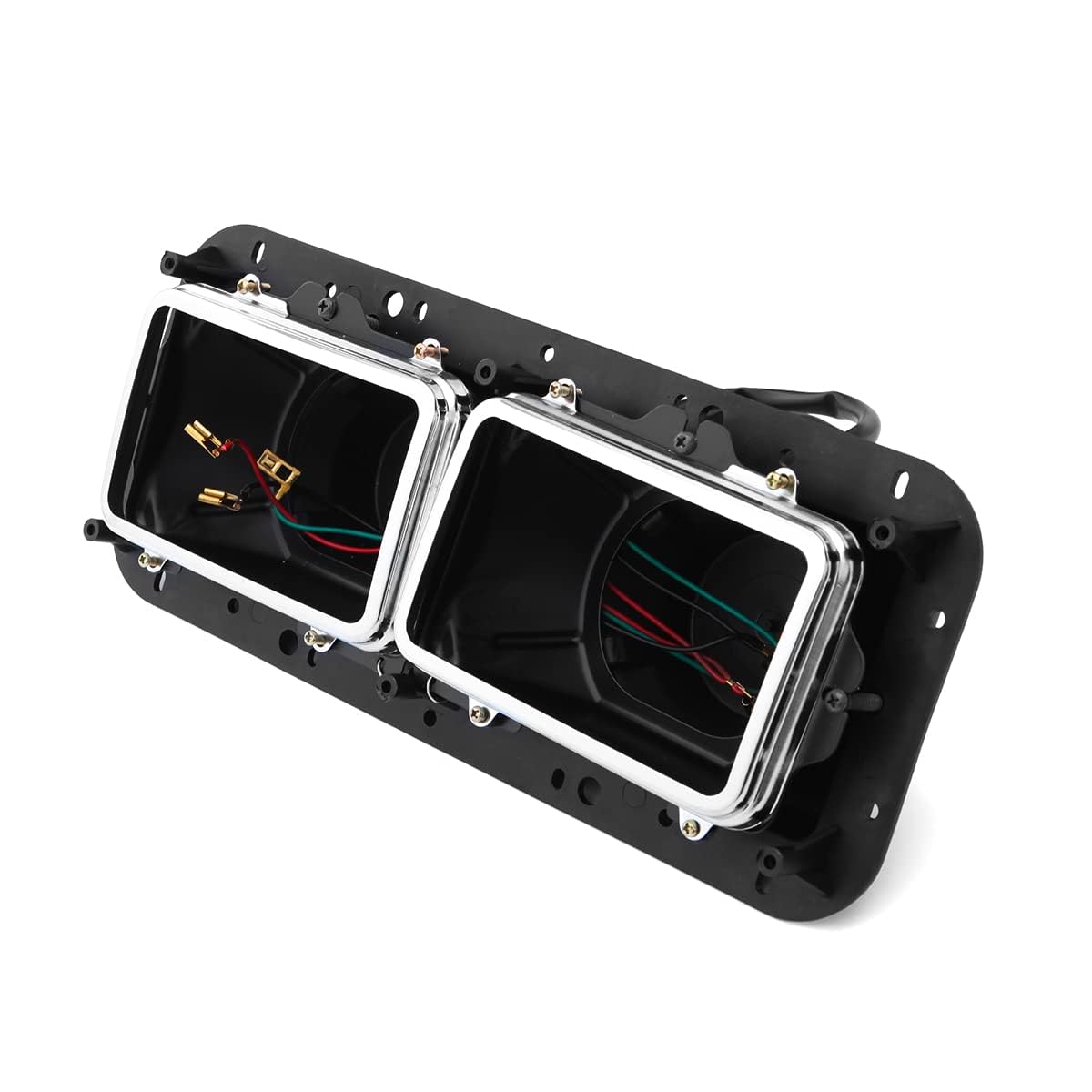 Kenworth 4×6 Headlight Housing Base + Harness – T400/T600/T800/W900/K100/C500 (LED) - RoadWest Truck Parts - MZ-10-3350-05 - High Soar