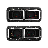 Kenworth 4×6 Headlight Housing Base + Harness – T400/T600/T800/W900/K100/C500 (LED) - RoadWest Truck Parts - MZ-10-3350-05 - High Soar