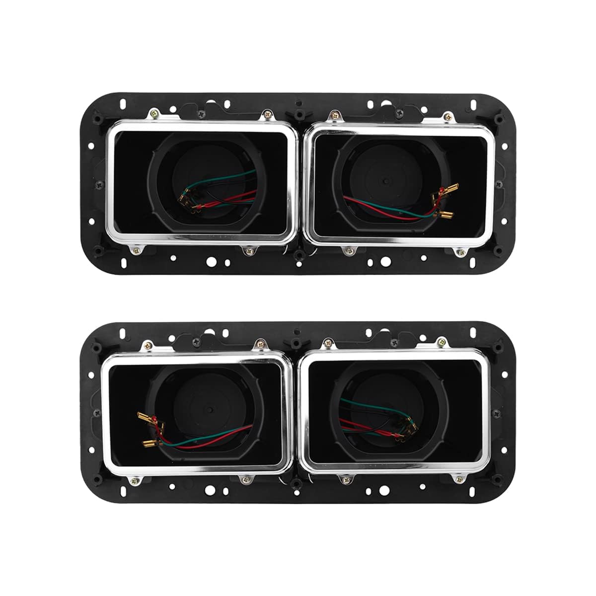 Kenworth 4×6 Headlight Housing Base + Harness – T400/T600/T800/W900/K100/C500 (LED) - RoadWest Truck Parts - MZ-10-3350-05 - High Soar