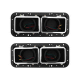 Kenworth 4×6 Headlight Housing Base + Wire Harness – T400/T600/T800/W900/K100/C500 - RoadWest Truck Parts - B09M6CTK8H - High Soar