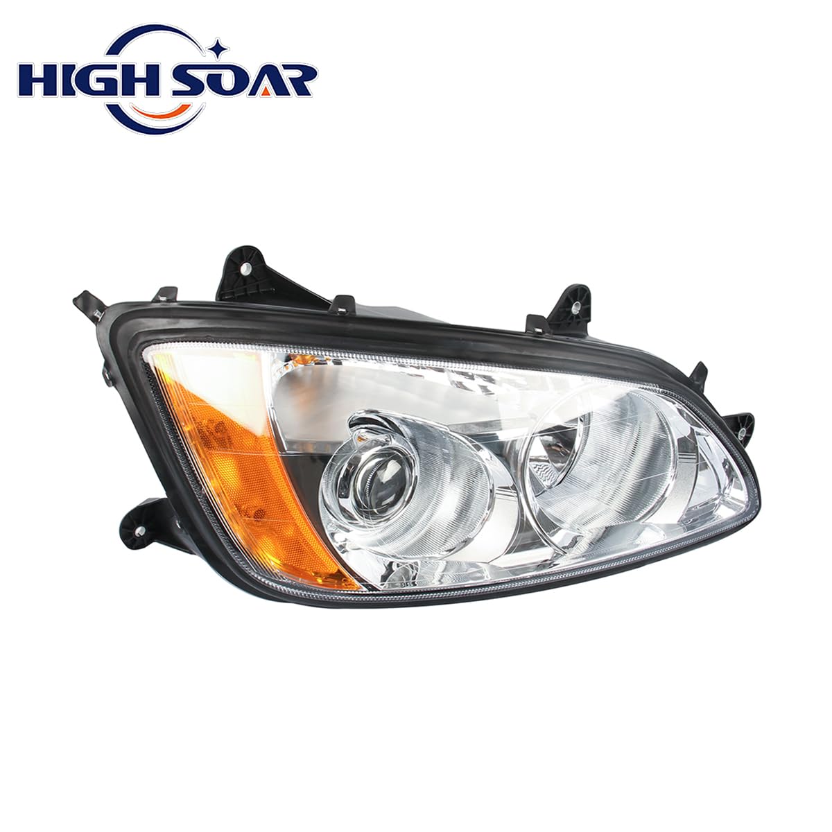 Kenworth T170–T700 LED Projector Headlights Pair (2008–2016) – DOT Approved - RoadWest Truck Parts - B08DXVZGM7 - High Soar