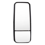 Kenworth T170–T800 Door Mirror – Heated, Black/Chrome - RoadWest Truck Parts - B09LQGDMFG - High Soar