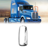 Kenworth T170–T800 Door Mirror – Heated, Black/Chrome - RoadWest Truck Parts - B09SPF6L9D - High Soar