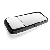 Kenworth T170–T800 Door Mirror – Heated, Black/Chrome - RoadWest Truck Parts - B09SPF6L9D - High Soar