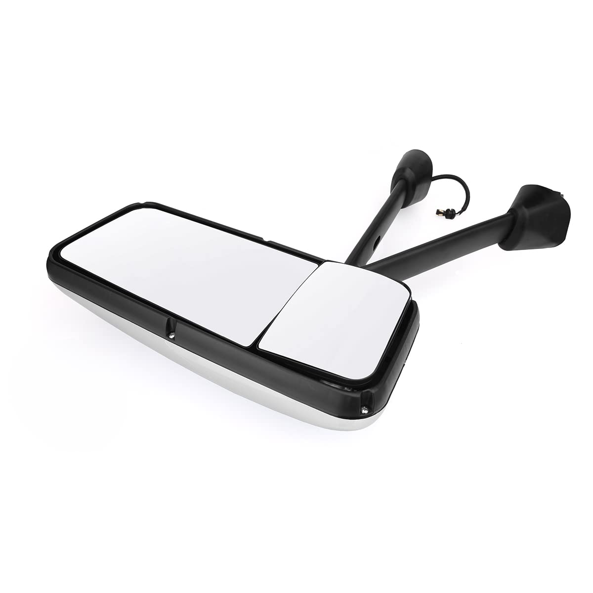 Kenworth T170–T800 Door Mirror – Power Heated, Chrome/Black - RoadWest Truck Parts - B08S76L2S9 - High Soar