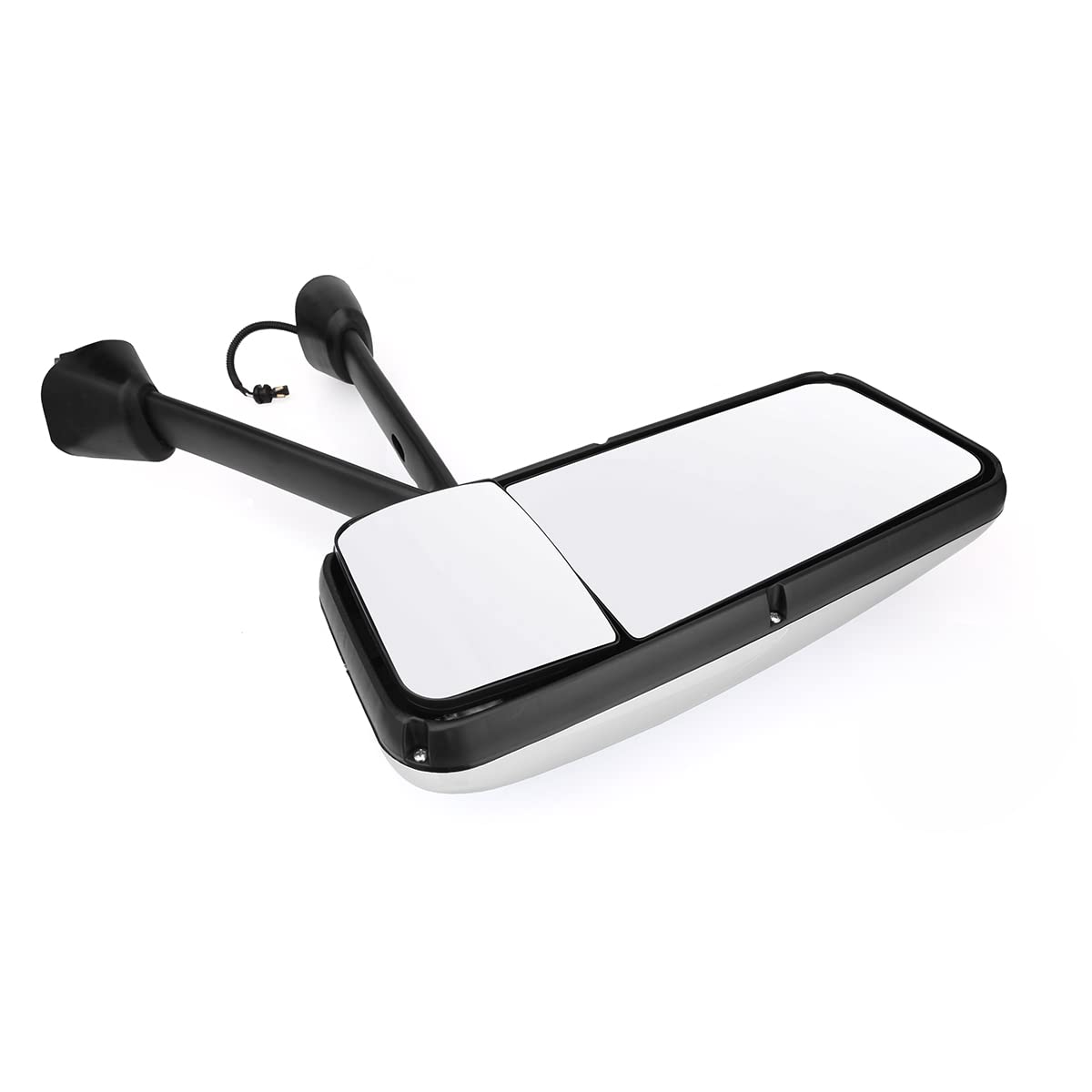 Kenworth T170–T800 Door Mirror – Power Heated, Chrome/Black - RoadWest Truck Parts - B08S76L2S9 - High Soar