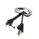 Kenworth T170–T800 Door Mirror – Power Heated, Chrome/Black - RoadWest Truck Parts - B08S76L2S9 - High Soar