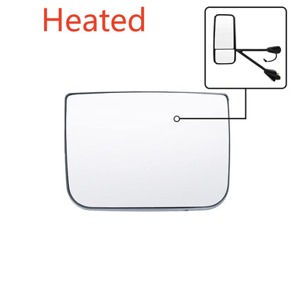 Kenworth T370–T800 Heated Lower Mirror Glass w/ Frame – Defrost Replacement - RoadWest Truck Parts - B0F8B1QHNX - High Soar