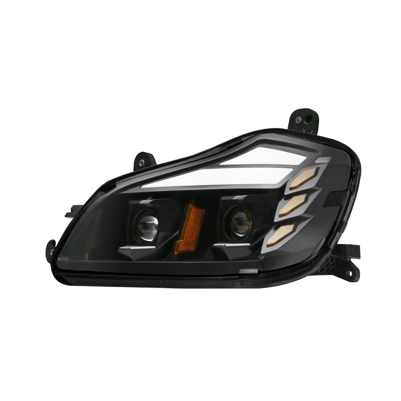 Kenworth T600 LED Projector Headlight Assembly – DOT/SAE Approved (2013–2021) - RoadWest Truck Parts - B0FVFQGQZ3 - High Soar