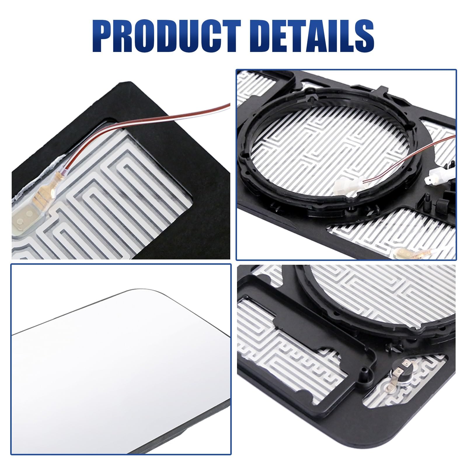 Kenworth T600/T660/T800 Heated Mirror Glass – Defrost Convex (2013–2018) - RoadWest Truck Parts - B0978XQNWC - High Soar