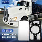 Kenworth T600/T660/T800 Heated Mirror Glass – Defrost Convex (2013–2018) - RoadWest Truck Parts - B0978XQNWC - High Soar