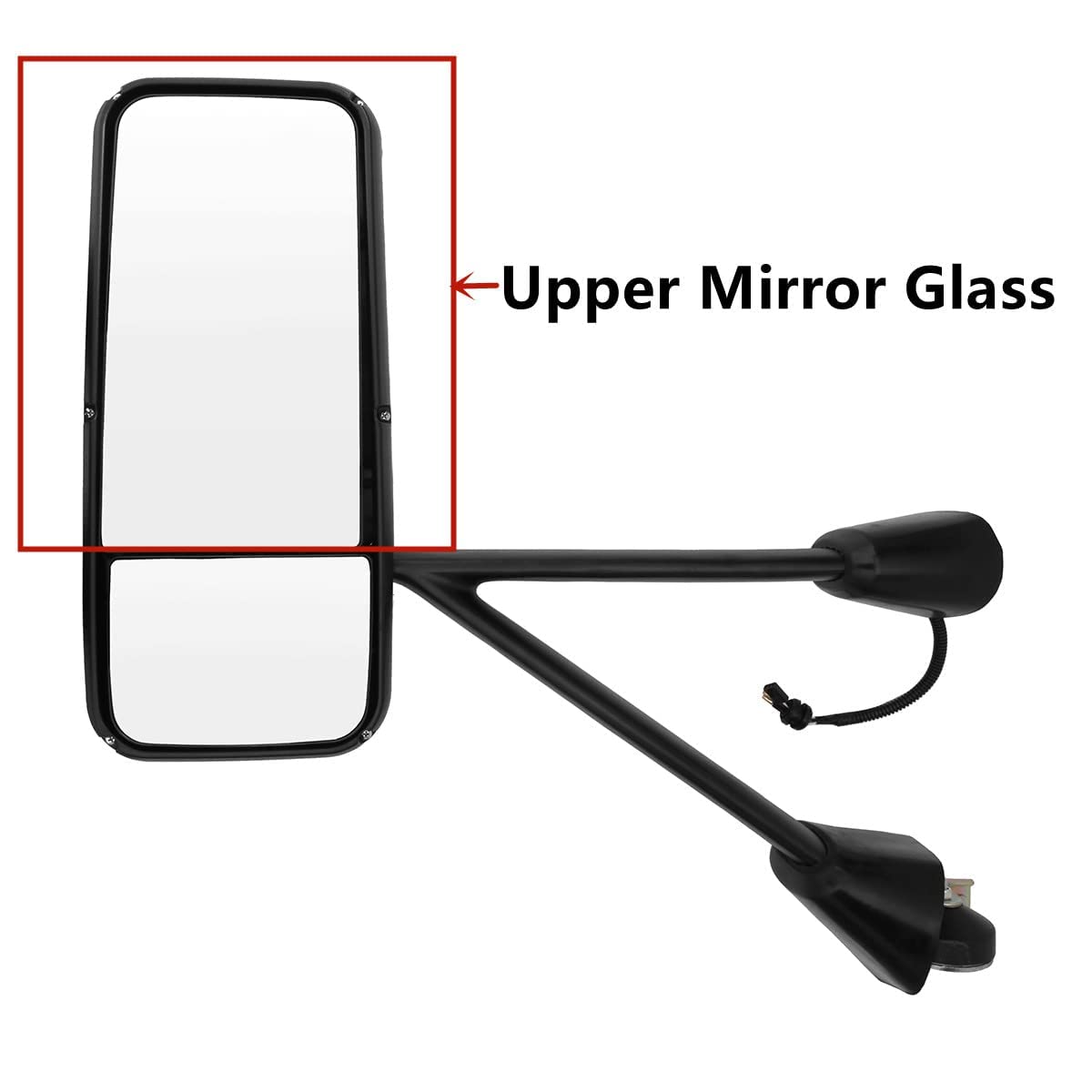 Kenworth T600/T660/T800 Heated Mirror Glass – Defrost Convex (2013–2018) - RoadWest Truck Parts - B0978XQNWC - High Soar