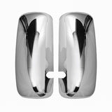 Kenworth T600/T660/T800/T370/T470 Mirror Covers Pair – Chrome - RoadWest Truck Parts - B09HK8D3FR - High Soar