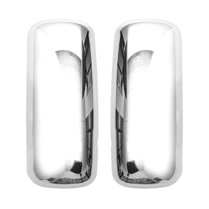 Kenworth T600/T660/T800/T370/T470 Mirror Covers Pair – Chrome - RoadWest Truck Parts - B09HK8D3FR - High Soar