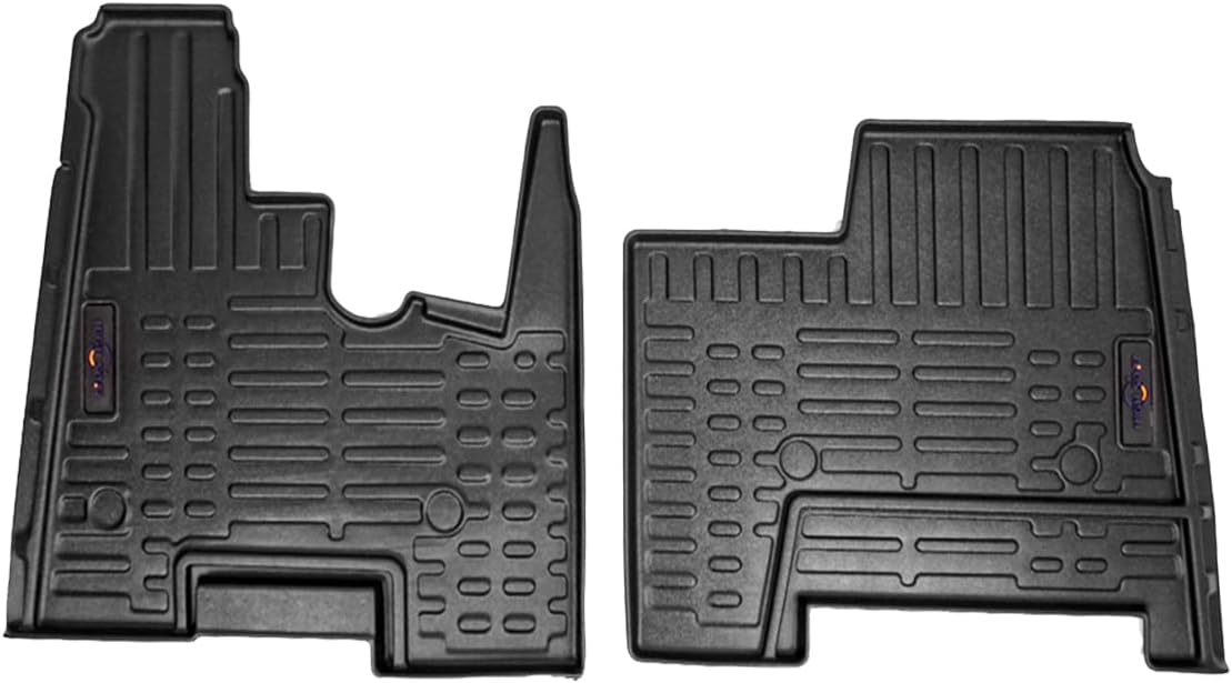 Kenworth T600/T800 & W900 Floor Mats – Custom Fit TPV (2002–2006) (Automatic Cabs) - RoadWest Truck Parts - MZ-64305U - High Soar