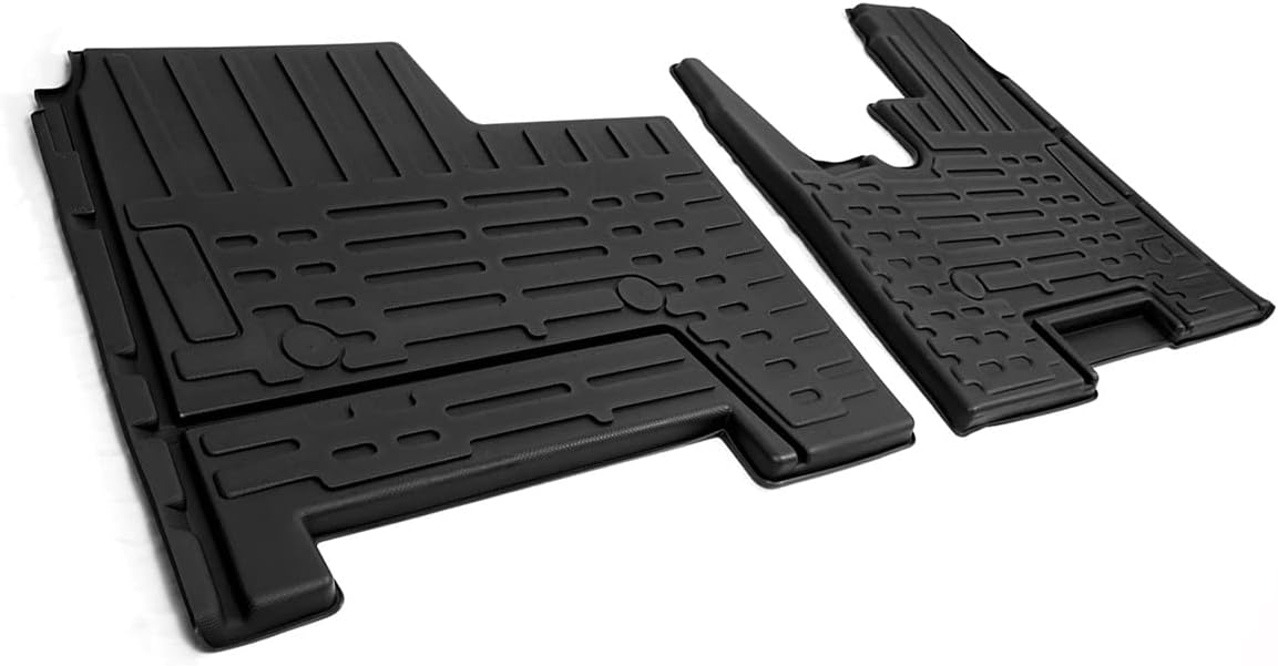 Kenworth T600/T800 & W900 Floor Mats – Custom Fit TPV (2002–2006) (Automatic Cabs) - RoadWest Truck Parts - MZ-64305U - High Soar