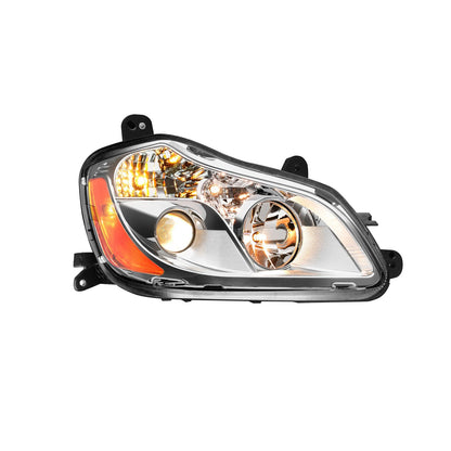 Kenworth T680 Headlight Assembly – DOT/SAE Approved (2013–2021) - RoadWest Truck Parts - B0FVKWCW7T - High Soar