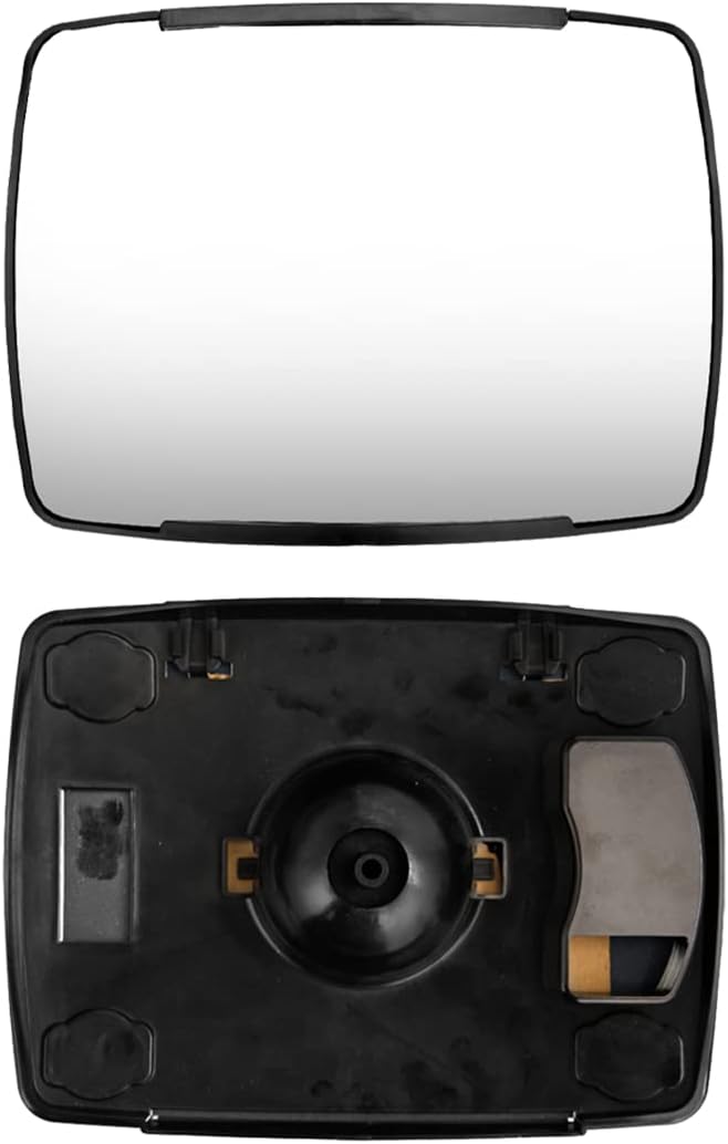 Kenworth T680 Hood Mirror Glass – Convex R320 Wide - Angle (Front) (Left/Right) - RoadWest Truck Parts - B09WQPNNKK - High Soar