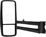 Kenworth T680/T880 Door Mirror Assembly – Heated Power, Defrost, Black (LH Driver) - RoadWest Truck Parts - B0B9RYDHPP - High Soar
