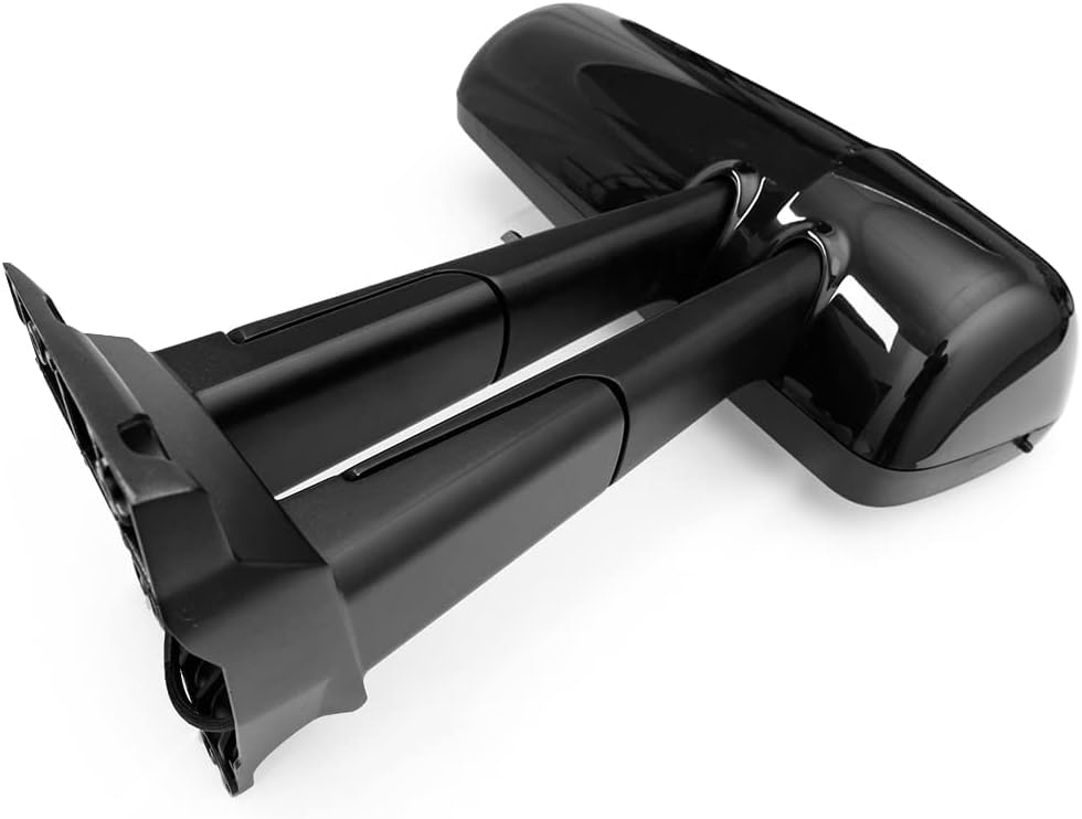 Kenworth T680/T880 Door Mirror w/ Arm – Heated Power, Black (RH Passenger) - RoadWest Truck Parts - B09ST6MJDY - High Soar