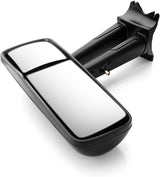 Kenworth T680/T880 Door Mirror w/ Arm – Heated Power, Black (RH Passenger) - RoadWest Truck Parts - B09ST6MJDY - High Soar