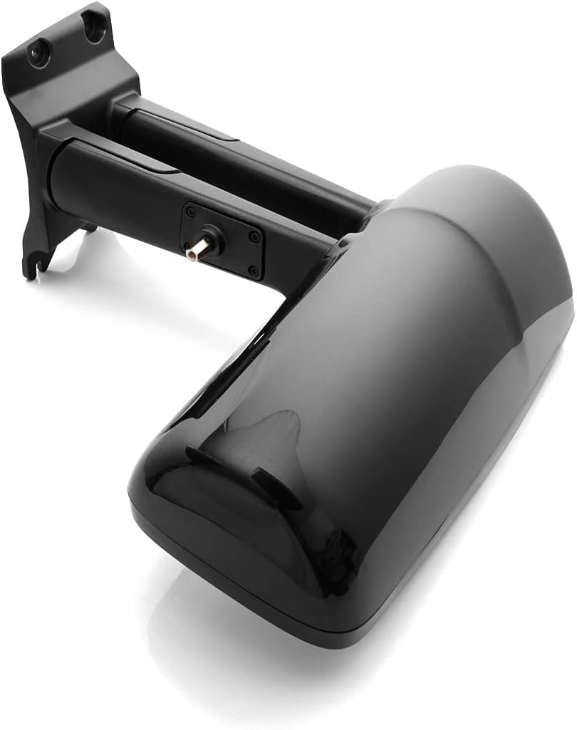 Kenworth T680/T880 Door Mirror w/ Arm – Heated Power, Black (RH Passenger) - RoadWest Truck Parts - B09ST6MJDY - High Soar