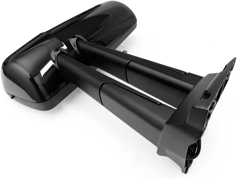 Kenworth T680/T880 Door Mirror w/ Arm – Heated Power, Black (RH Passenger) - RoadWest Truck Parts - B09ST6MJDY - High Soar