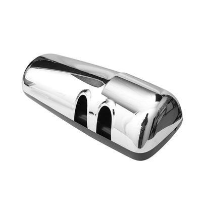 Kenworth T680/T880 Door Mirror w/ Arm – Heated Power, Defrost, Motorized (Chrome/Black) - RoadWest Truck Parts - B0B1P61CX7 - High Soar