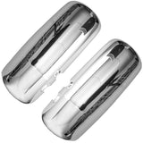 Kenworth T680/T880/W990 Door Mirror Covers Pair – Chrome - RoadWest Truck Parts - B09H5KDR44 - High Soar