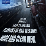 Kenworth T680/T880/W990 Heated Mirror Glass (2013–2019) – Convex Wide - Angle - RoadWest Truck Parts - B097DZ88MH - High Soar