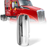 Kenworth T680/T880/W990 Mirror Cover – Chrome (Left/Right) - RoadWest Truck Parts - B0B1H5JXXC - High Soar