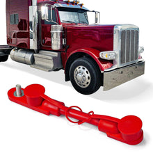 Negative Battery Cable Harness – 14" Overmolded Multi - Battery (2/3/4 Battery, Red/Black) - RoadWest Truck Parts - B0CC8WK39G - High Soar