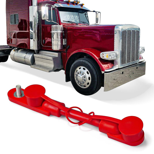 Negative Battery Cable Harness – 14" Overmolded Multi - Battery (2/3/4 Battery, Red/Black) - RoadWest Truck Parts - B0CC8WK39G - High Soar